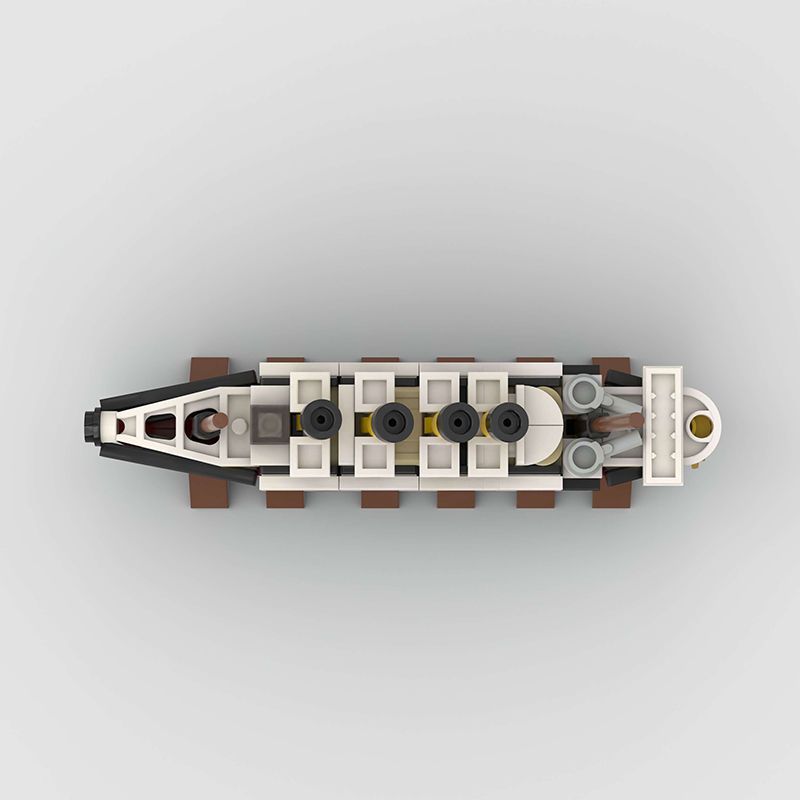 152Pcs Mini Titanic Building Blocks Cruise Boat Ship Steamship Bricks Children Diy Toys Love Gifts