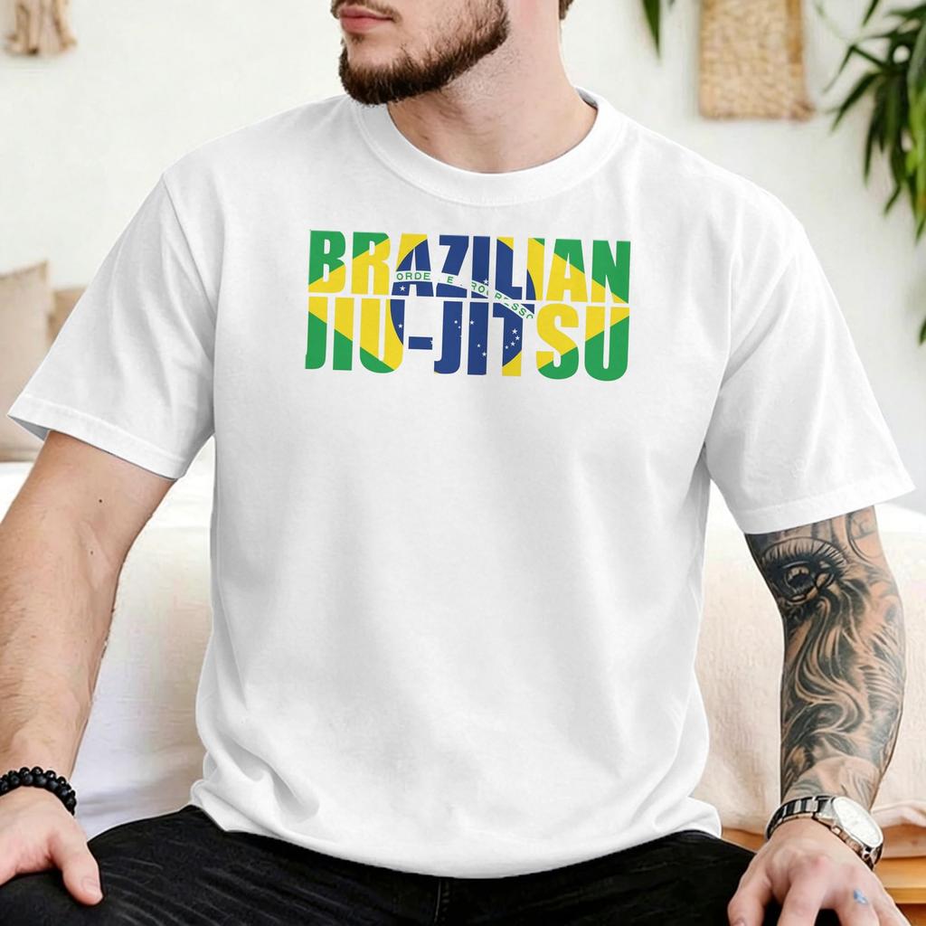 Unisex Unisexs Jujitsu T Shirts Jiu Jitsu Bjj Judo Brazil 100 Cotton Clothes Vintage Short Sleeve Crew Neck Tees 6xl Tshirts