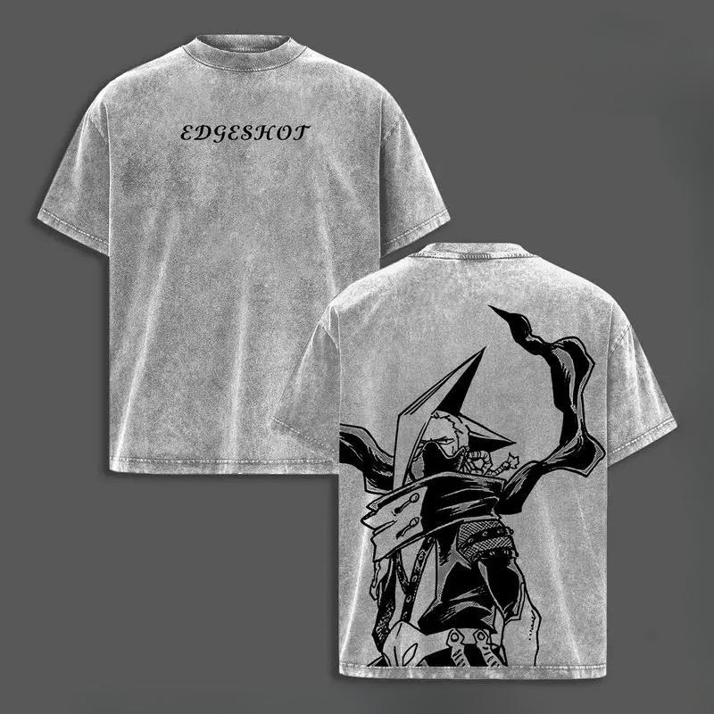 

Anime My Hero Academia All For One Graphic T Shirt Men Women Washed Cotton Tshirts Vintage Casual Clothing Harajuku Male T-shirt XXL