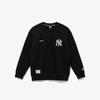 New Era Kids Mlb New York Yankees Team Logo Sweatshirt Black
