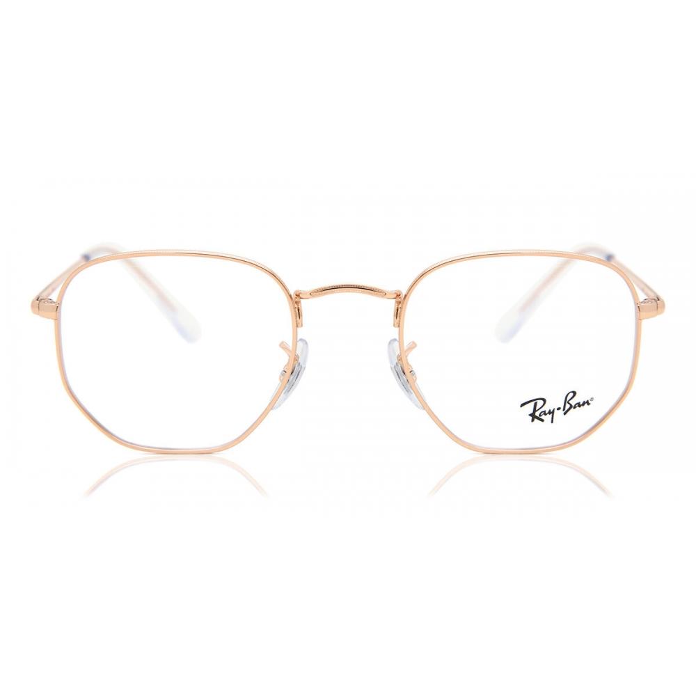 

Ray Ban Rx6448 3094 Unisex Eyeglasses Rose Gold/48-21-145