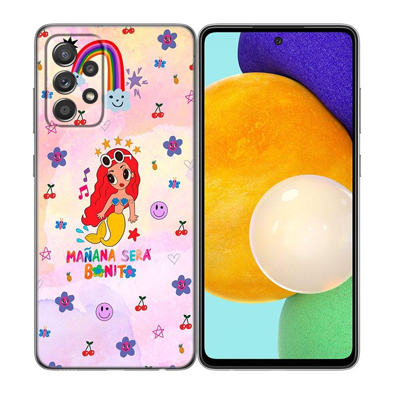 Karol G Mañana Será Bonito Hülle Für Samsung A13 A22 A24 A32 A23 A25 A34 A35 A52S A53 A54 A55 A73 A12 A14 A15 A31 A33 A50 A51 A72