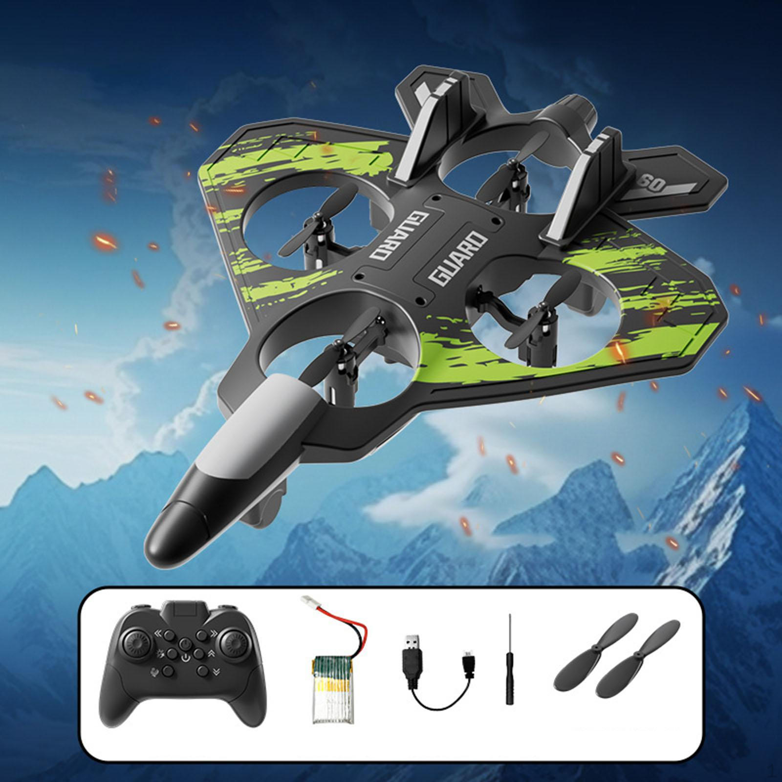 

Foam Remote Control Airplane Fighter Jet Model Anti Collision RC Plane Glider зелений