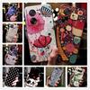 For Asus Zenfone 11 Ultra Case 3D Flower Relief Emboss Silicone Cover for Asus Zenfone 10 9 8 Flip 7 Pro 3D Embossed Soft Cases