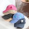 Adjustable Y2k Star Baseball Hat Korean Spicy Girls Hat Fashion Vintage Baseball Cap  Outdoor