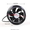 3XUF Quiet 97mm Marine Bilge 12V Inline Blower Ventilation Fan for Yacht Efficient Air Circulation Low Consumption Fan