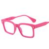 Blue Light Men's Reading Jet Brand Rivets Classic Rectangular Spectacle Luxurious Square Rectangle Designer Retro Black Blocking Presbyopic Eyewear