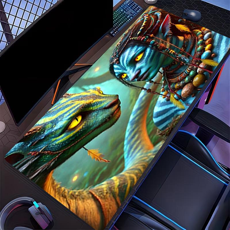 Avatar Baskılı Mouse Pad, Klavye Altlığı Dizüstü Bilgisayar Matı Ofis Ev Kullanımı İçin, Masa Dekoru, Oyuncular İçin Mükemmel Doğum Günü Hediyesi