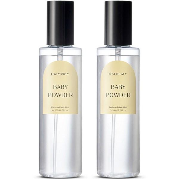 

Lovey Derby Fabric Perfume Baby Powder Eau de Cologne, 200мл, 2 штуки, детская присыпка