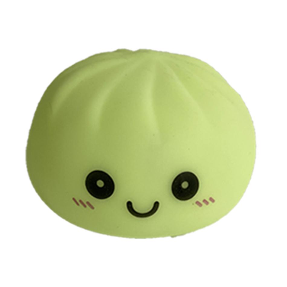 In New Gift Cute Dumpling Night Light Squishy Toy Luminous Silicone Led Bedside Lamp Stress Relief Fidget Toy For Kids Bedroom