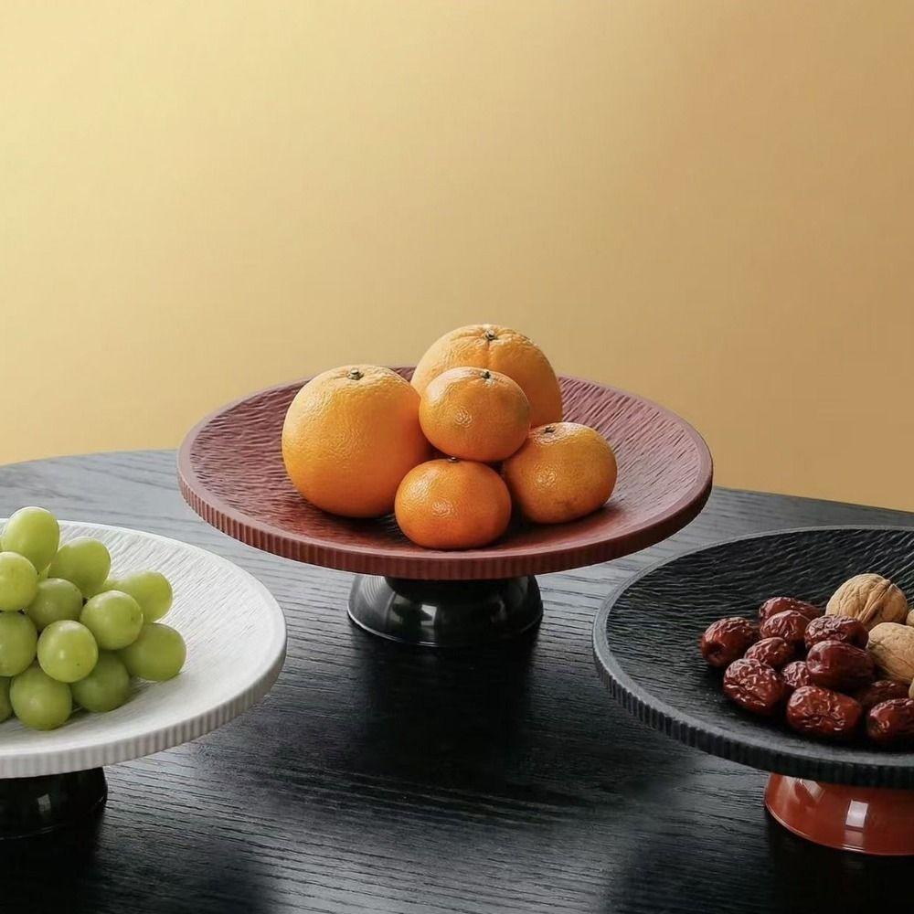 Abtropfende Trockenfruchtschale Kunststoff-Süßigkeitenteller Multifunktionales Snack-Serviertablett für die Küche