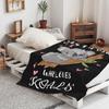 Koala Blanket Super Soft Flannel Blanket Children's Bedroom Sofa Bedding Decorative Blanket