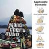 Grand Theft Auto Iv Flannel Blanket Super Soft Warm Cozy Blanket for Sofa Bed Office Travel All‑Season Home Decor Gift