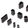 24Pcs Hollow Punch Cutter High Carbon Steel Assorted Styles Box Packed Leather Cutter Punch for Fabric Clay DIY Belt