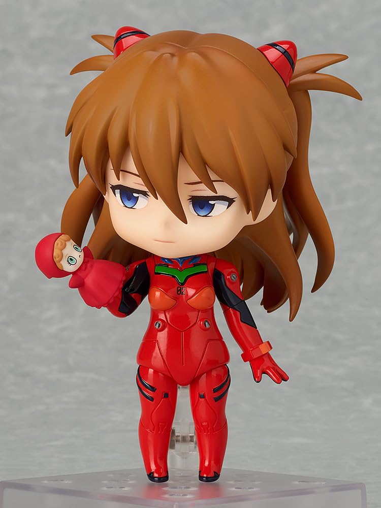 Nendoroid New Theatrical Edition Haishinami Asuka Langley Plugsuit plastic painted action figure Evangelion Ver. Non-scale