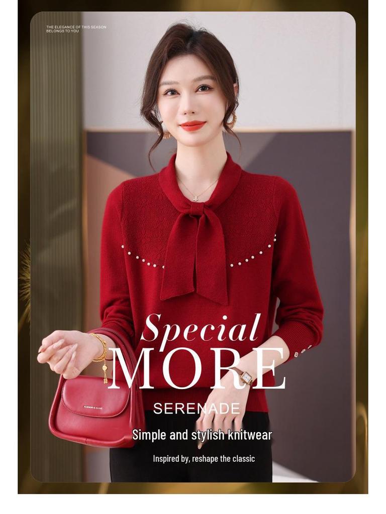 Women's 2025 Autumn Wool Cardigan - Simple, Versatile Design