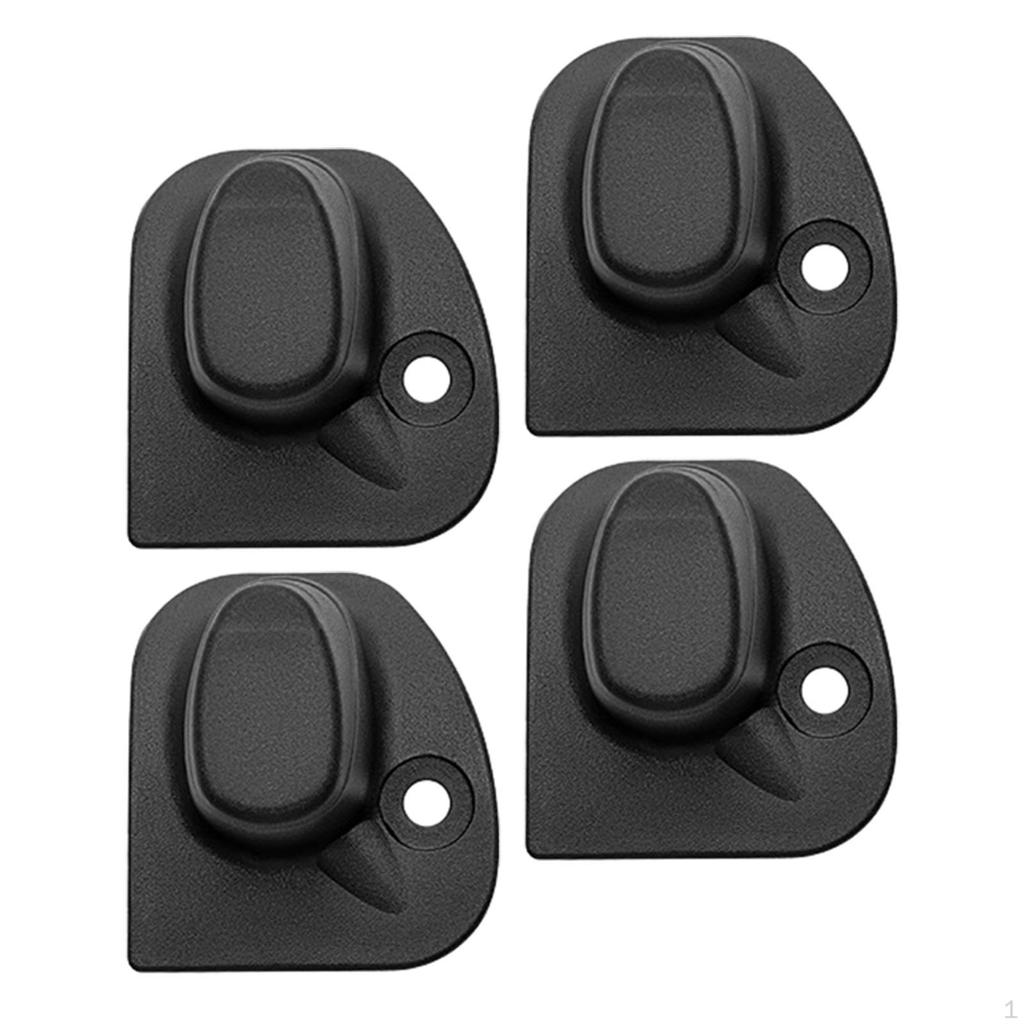 2 páry spodních bočních stojánkových nožiček na zavazadla, výměnný kolík nožičky na nožičky