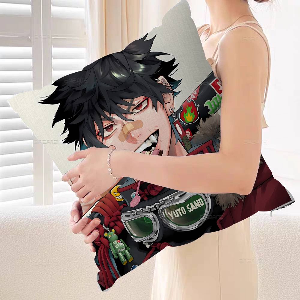 Manga Gokurakugai Pillow Gifts Home Office Furnishings Bedroom Sofa Car Cushion Cover Case Xcm