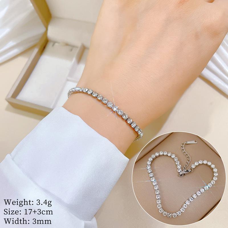 

Дондэмун Индивидуальность Минималистичный Ветер Холодный Ветер Циркон Супер Вспышка Браслет Женский Ретро Подруга