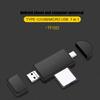 Portable Memory Card Reader Card Reader Type-C USB 2.0 Card Reader Writer for Phone Tablet