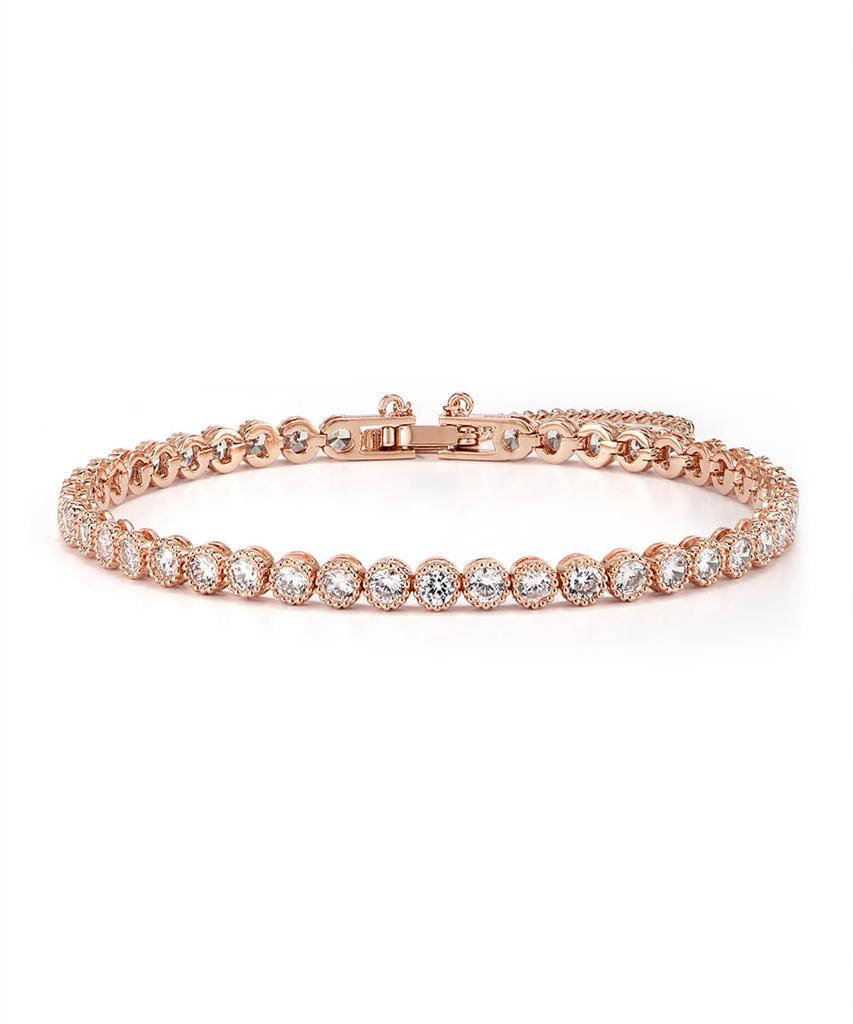 Ellejewelry Classic Tennis Bracelet Elbrbb085