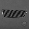 For Toyota Sienna -2026 Real Carbon Fiber Stickers Driver's side left Panel Trim Cover Car Accessories Interior decorative