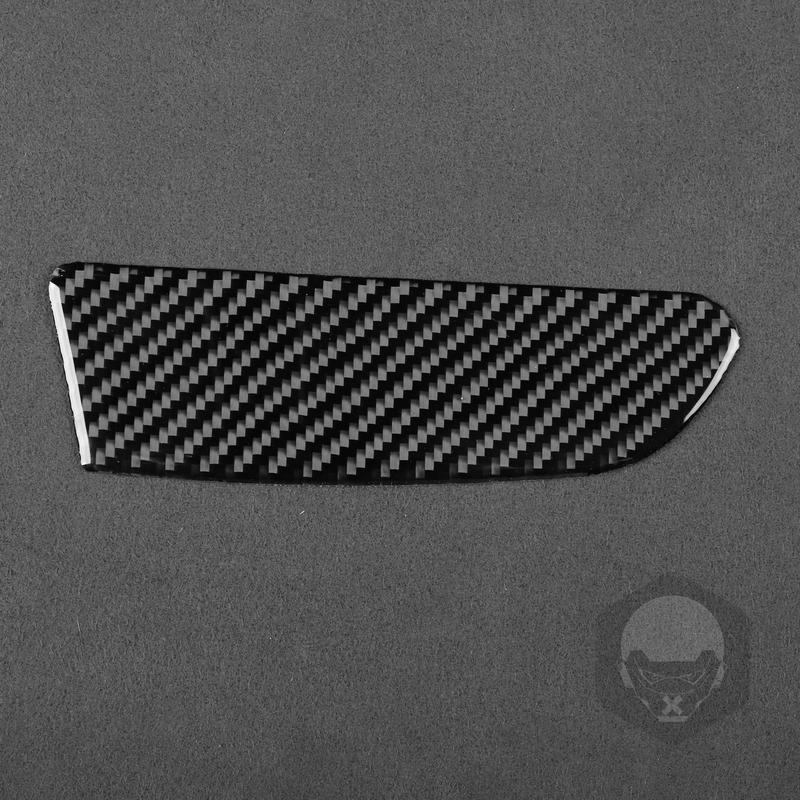 For Toyota Sienna -2026 Real Carbon Fiber Stickers Driver's side left Panel Trim Cover Car Accessories Interior decorative