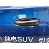 For BYD Tang II EV Tan EV   Carbon Fiber Style Door Handle Bowl Cover Cup Cavity Trim ert Catch Molding Garnish