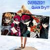 Persona 5 Print Beach Towel, Large Soft Quick Dry Towel for Beach Camping Swimming