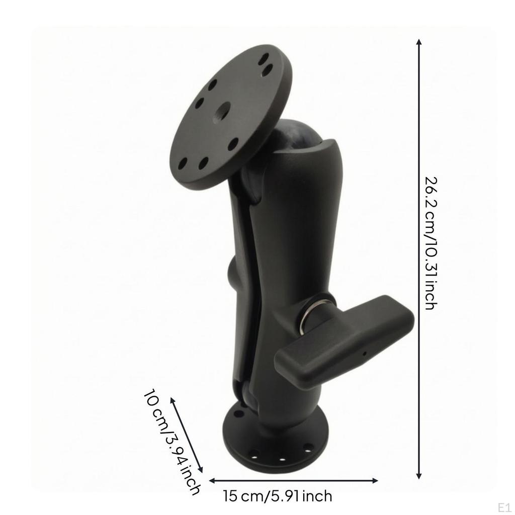 Mount Adjustable Holder with Ball Joint Industrial Navigation Bracket for Farmers, Construction