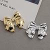 Gold & Silver Electroplated Bowknot Resin Decoration for Phone Cases, Headwear, Hair Clips, and Cups