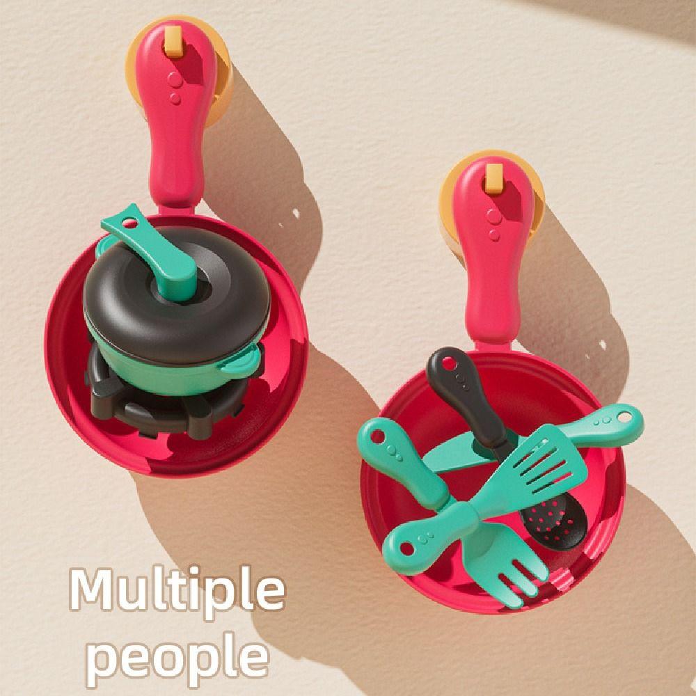 DIY Imitation Cooking Toys Set Creative Afternoon Tea Toy Set for Boys Girls