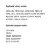 LvJuNeng 3750mAh Laptop Battery for ASUS ADOL13 Series