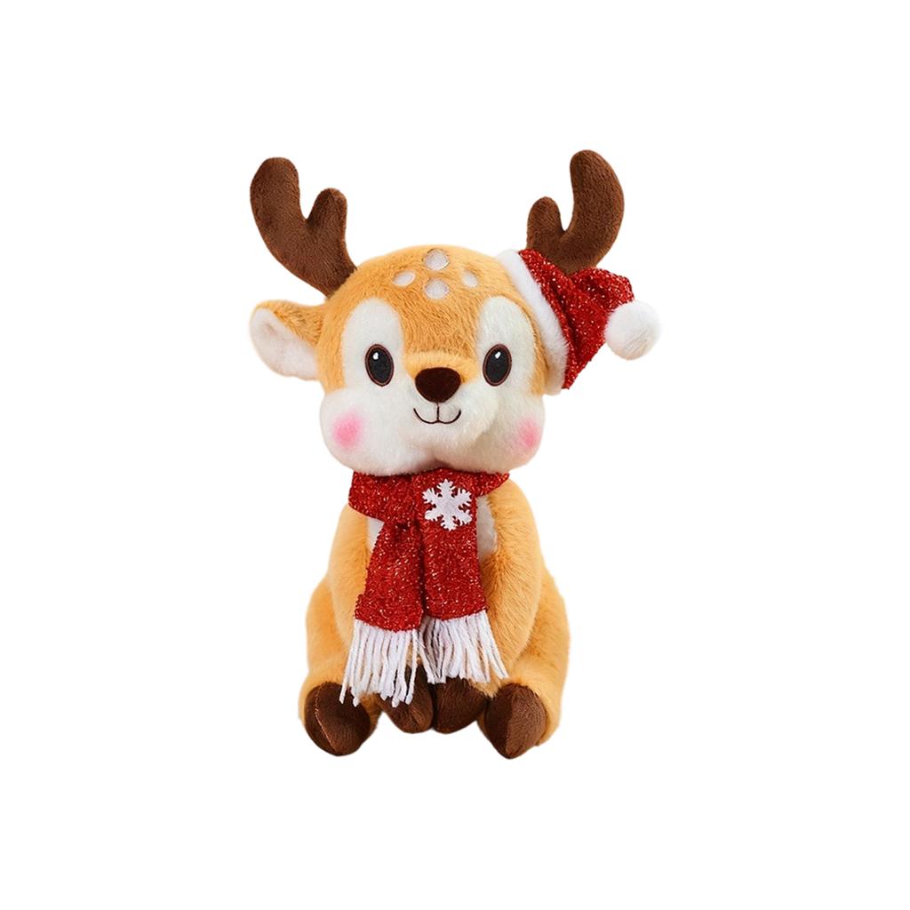 Christmas Deer Doll Plush Toy Gift Doll (without Label)