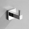 Black 304 Stainless Steel No-Drill Coat & Hat Hook for Bathroom or Entrance