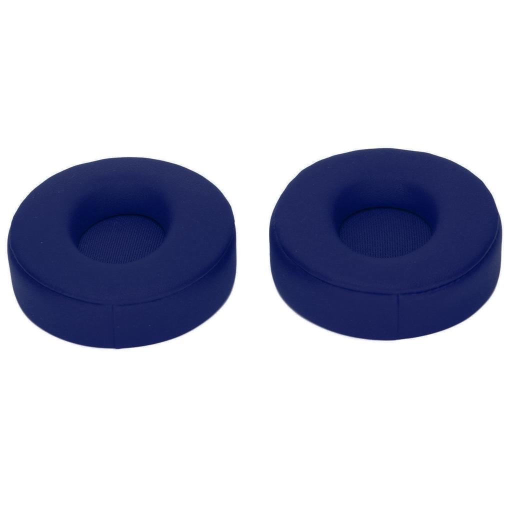 2pcs For SoloPro Ear Pads Elastic Wireless On Ear Headphones Replacement Earpad CoverDark Blue