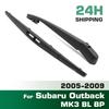 Wiper 14" Rear Wiper Blade & Arm Set For Subaru Outback MK3 BL BP 2005 - 2009 Windshield Windscreen Tailgate Window