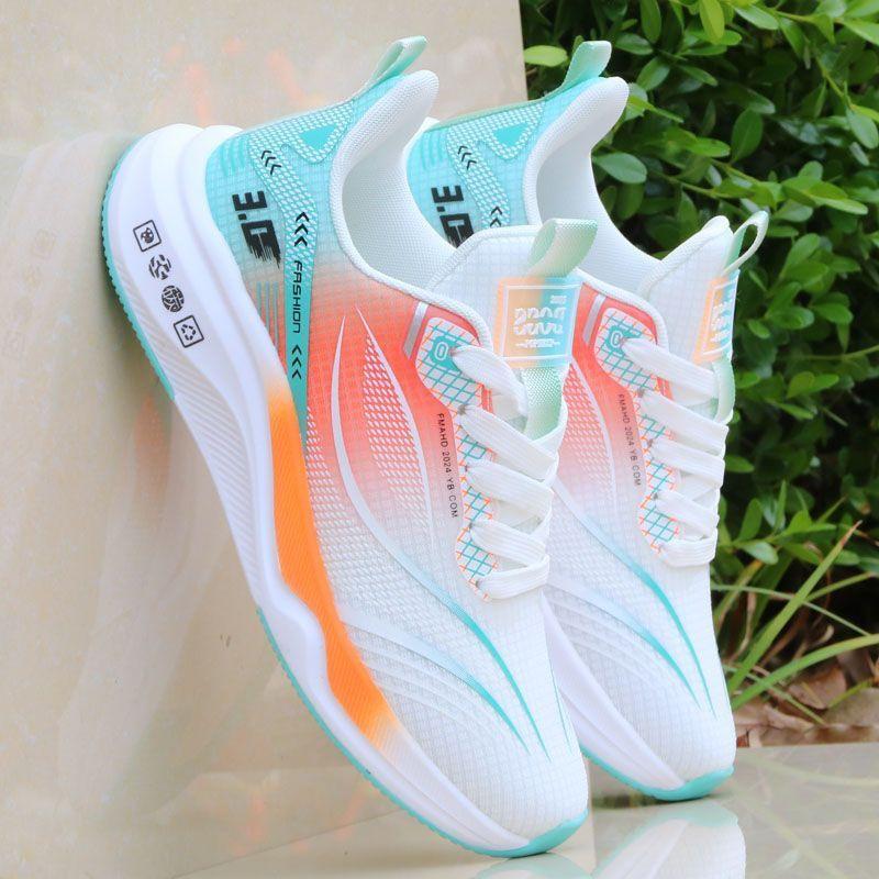 22. Running Shoes, New Ultra-light Soft-soled Sports and Leisure Shoes, Breathable Mesh Spring and Autumn Student Travel Shoes