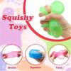 5-Pack Ice Cube Squeeze Toys - Colorful Mini Stress Relief Balls for Anxiety, Fidgeting & Sensory Sensitivity