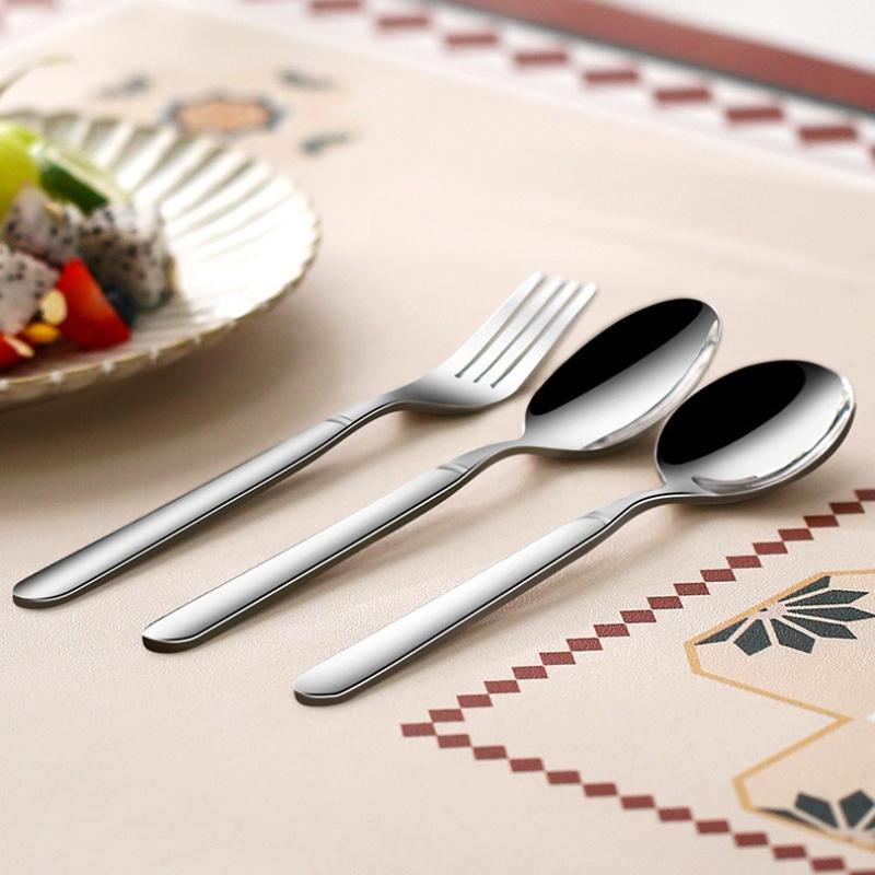 1PC Stainless Steel Fork Western Food Adult Household Fruit Salad Dessert Tableware Household Products Afternoon Tea