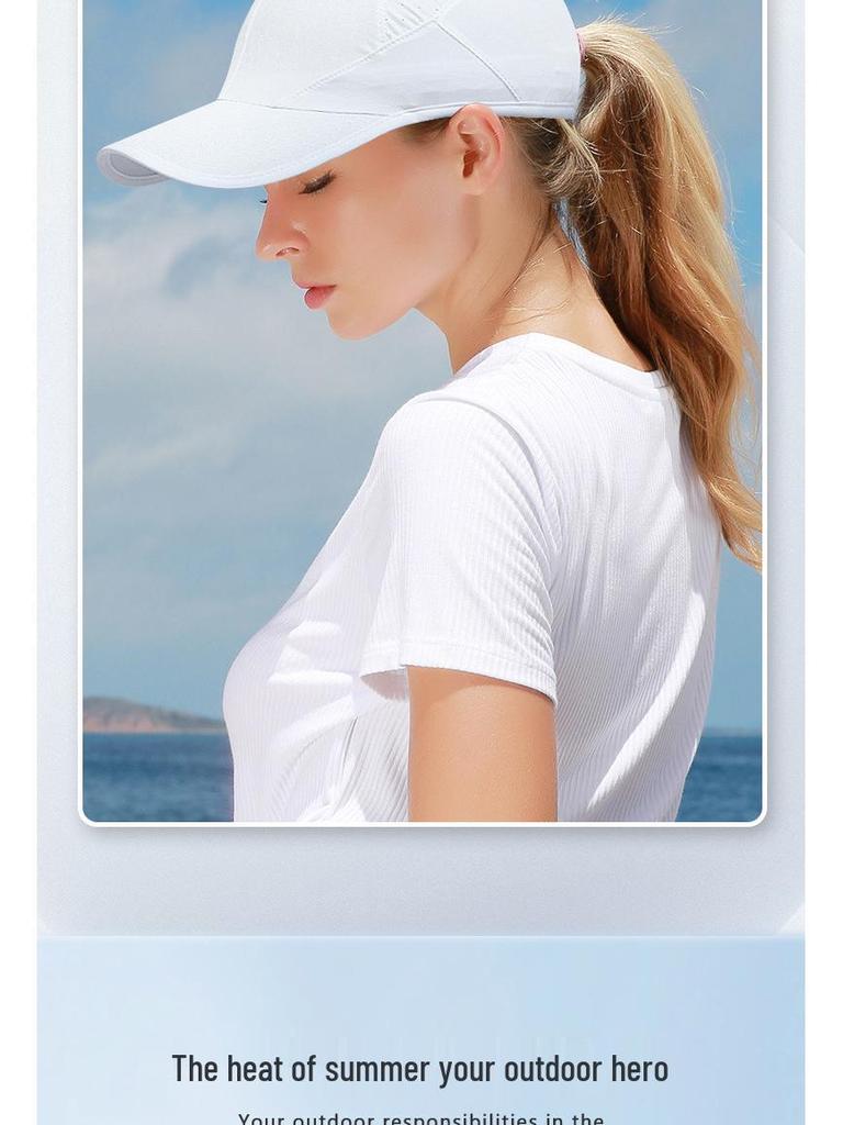 Unisex Quick-Drying Korean Style Mesh Baseball Cap - Outdoor Sunshade & Sunscreen