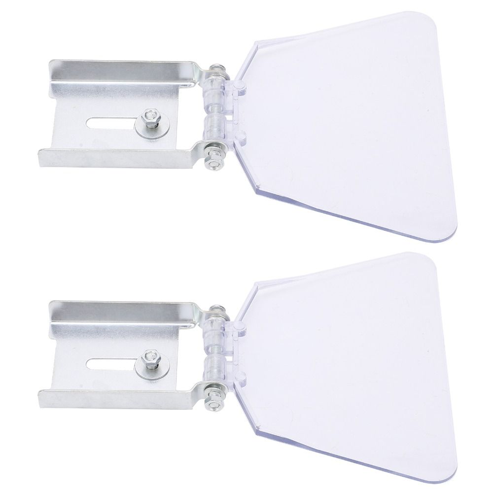 2 PEZZI Per Smerigliatrice Tipo 125/150/200/250 Smerigliatrice da Banco Scudo per Occhi Costruzione Durevole Protezione Viso Kit di Sostituzione Scudo per Occhi