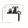 Metal Wall Art Decor Plaque Sign for Home Office Kitchen