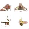 15078746 Tailgate Hinge Kit Gold Accessory Heavy Duty Metal for 3500 2500 Classic Sturdy Replacement