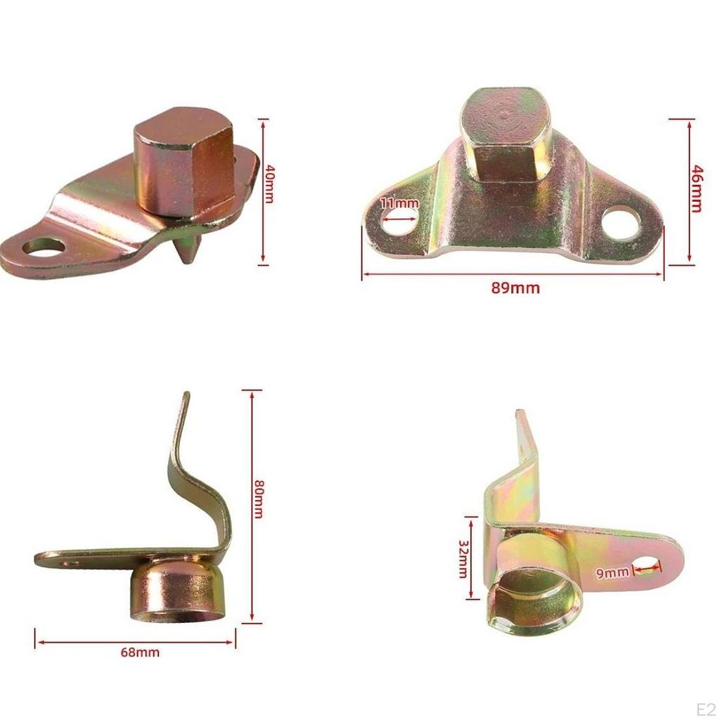 15078746 Tailgate Hinge Kit Gold Accessory Heavy Duty Metal for 3500 2500 Classic Sturdy Replacement