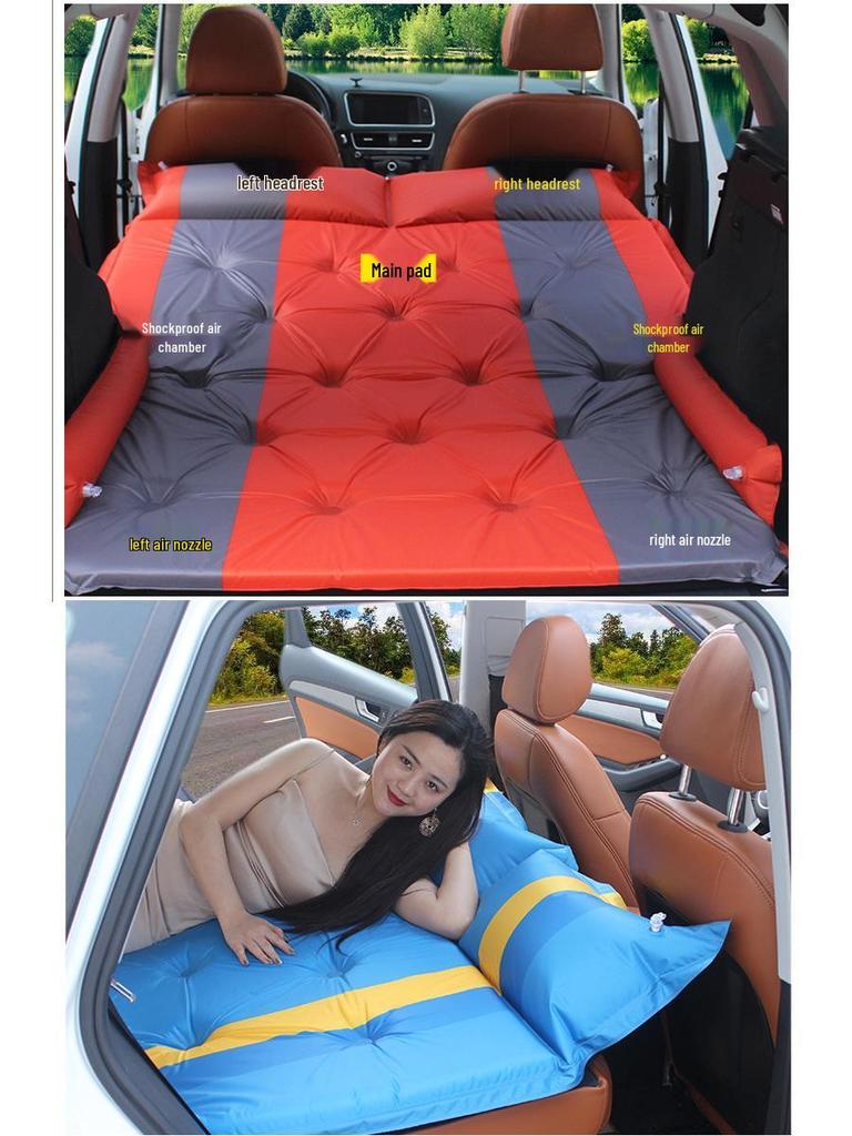 SUV Car Travel Inflatable Mattress & Sleeping Bag Combo