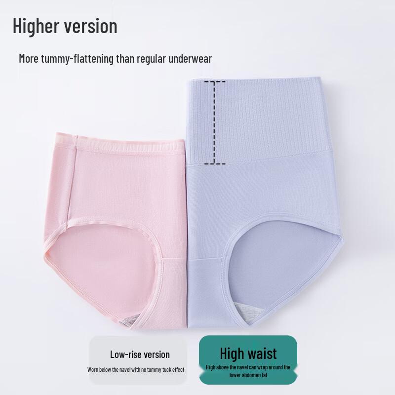 Montagut Women's High-Waist Tummy Control Antibacterial Briefs