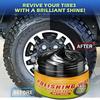 Glossy Repair Agent  Black Glossy Car Plastic And Rubber Repair Agent | For External And Internal Repairs, Prevents Fading An