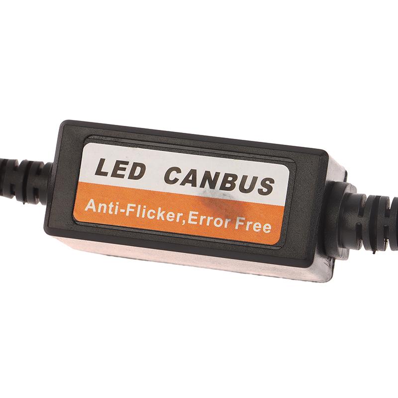 1Pc 9005 9006 9012 Universal Led Canbus Decoder Adapter Anti-Flimmern Harness Glühbirnen Widerstand Warnung Fehler Canceller