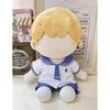 niannyyhouse 40cm Plush Doll Clothes - Sailor Suit, Shirt, Pants, Navy Suit, Sitting Doll, Dress-up Accessories (Navy Blue)